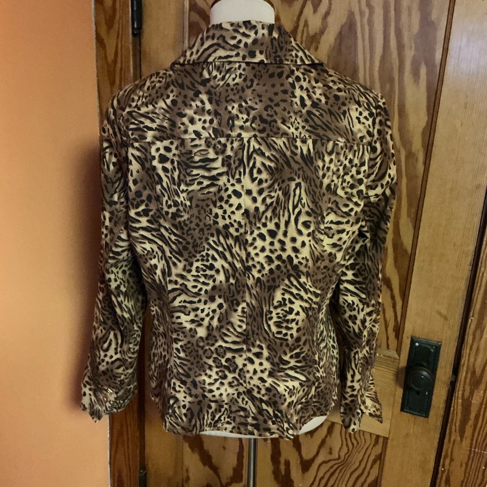 Joan Rivers Animal Print Jacket - Picture 14 of 14